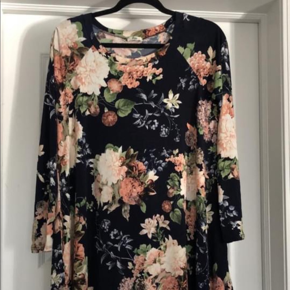 Long sleeved dress
